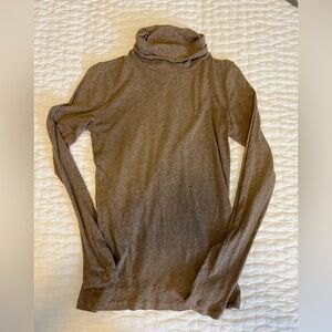 J. Crew Taupe Long Sleeve Turtleneck